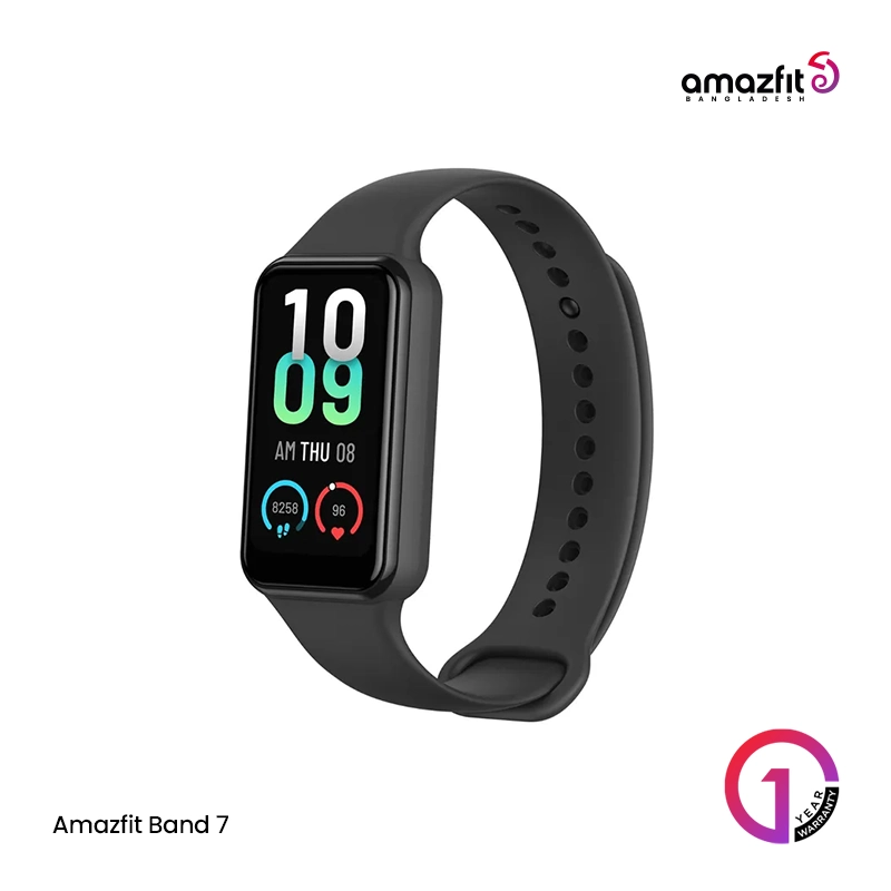 AMAZFIT BAND 7 SMART FITNESS TRACKER WITH SPO2 | BLACK