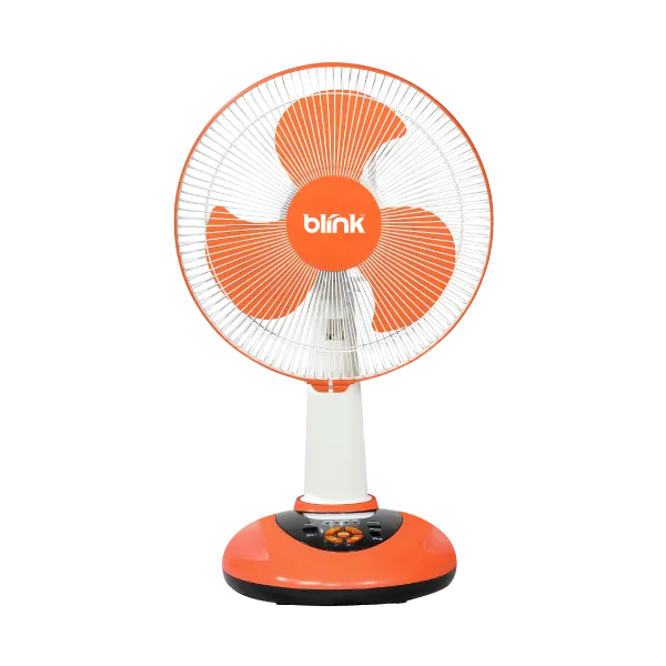 BLINK 12" RECHARGEABLE TABLE FAN | ORANGE