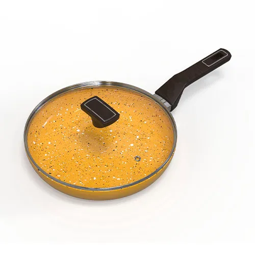 WALTON CERAMIC COATED FRY PAN WITH GLASS LID (26CM) WCW-FPCERAMIC26