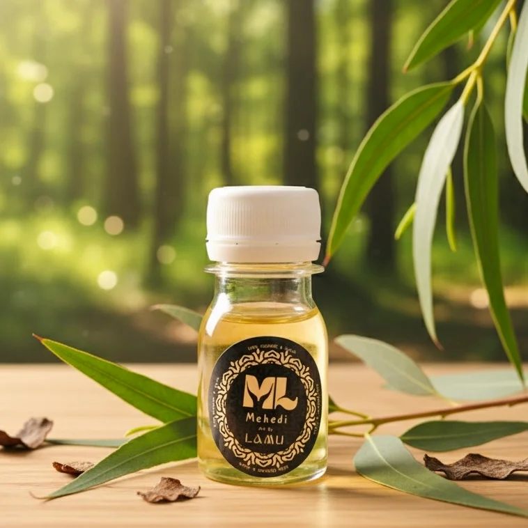 ORGANIC EUCALYPTUS OIL 40ml |FOR MEHENDI, HAIR & SKIN CARE
