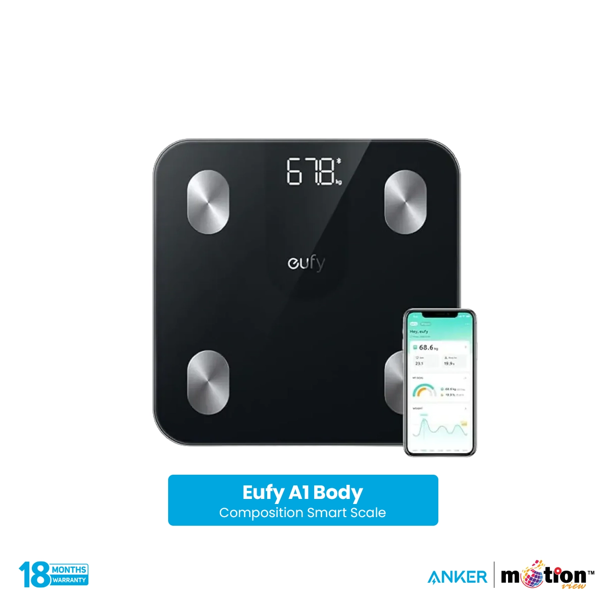 EUFY A1 BODY COMPOSITION SMART SCALE