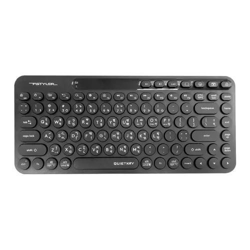 A4 TECH FBK36C FSTYLER BLACK MINI RECHARGEABLE WIRELESS KEYBOARD