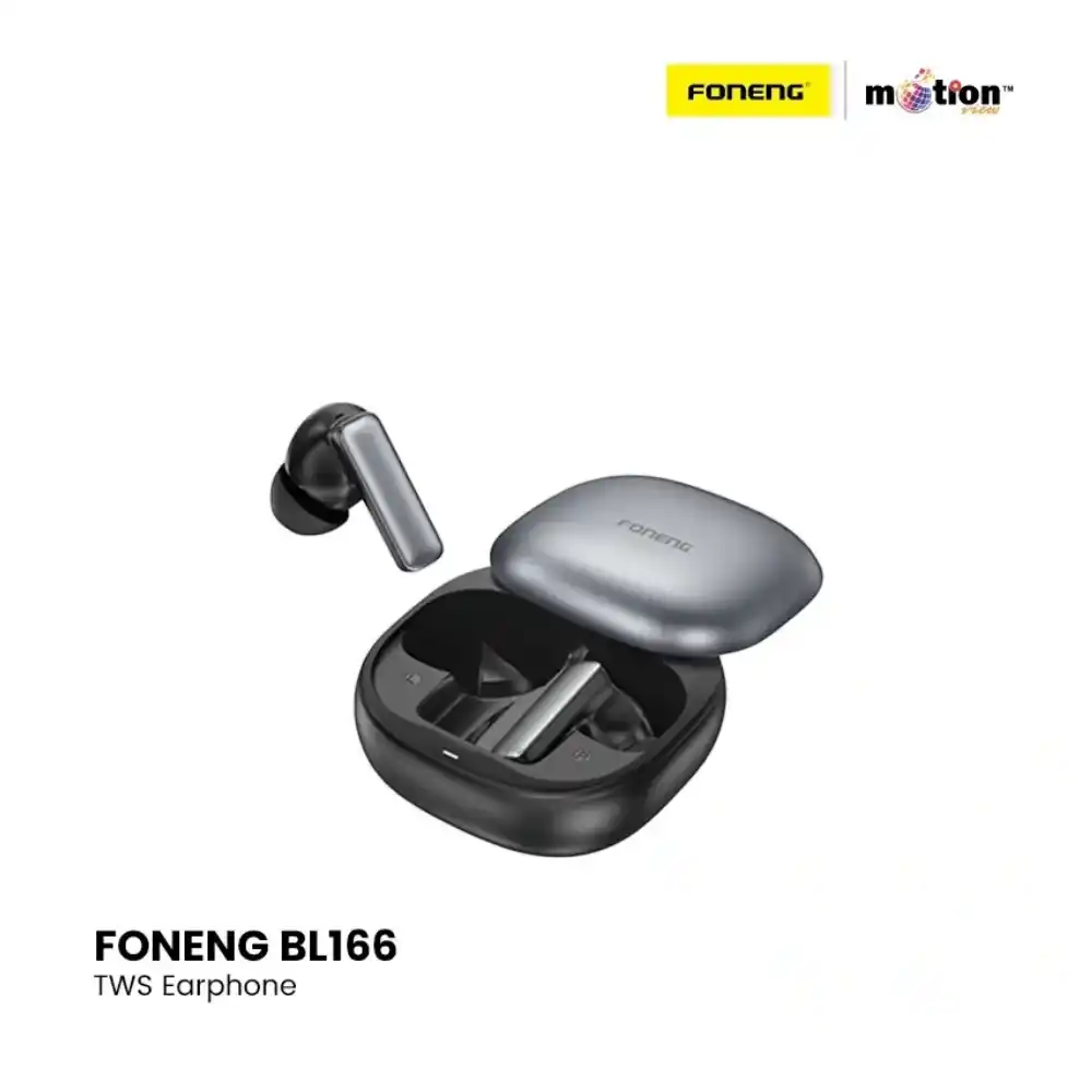FONENG BL166 SLIDING-LID (ANC+ENC) NOISE CANCELING TWS EARPHONE