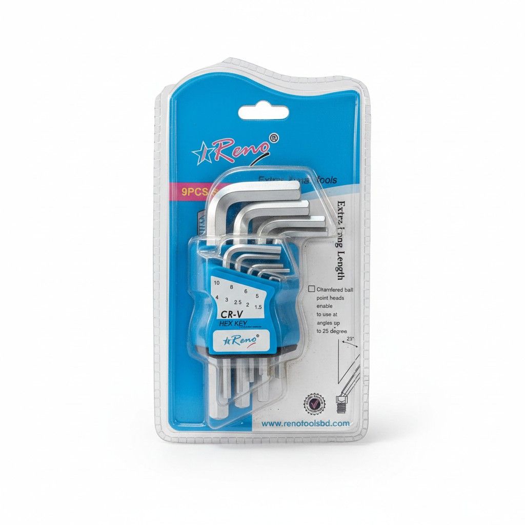 RENO HEX KEY SET | 9 Pcs