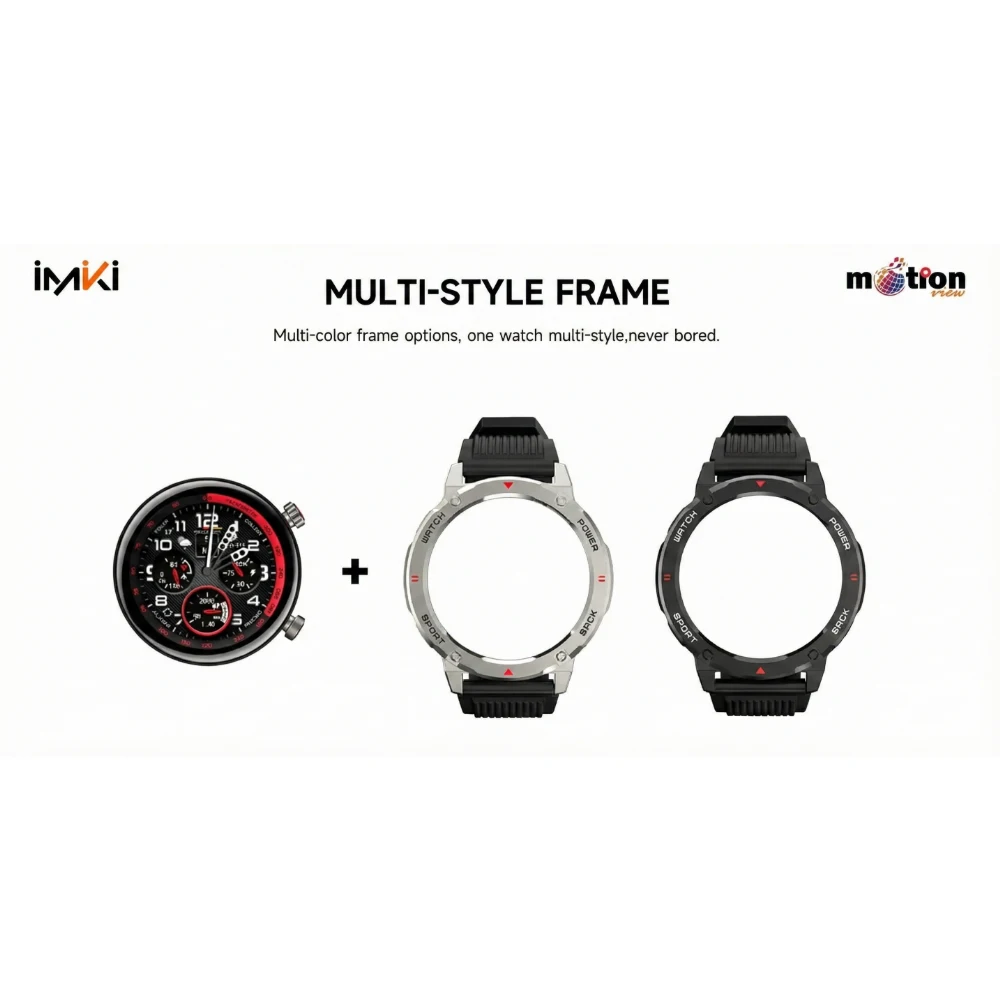 IMIKI SMART WATCH MULTI-STYLE FRAME