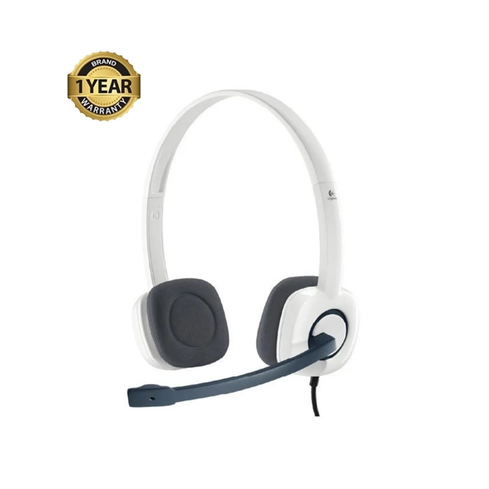 LOGITECH H150 WHITE TWO PART STEREO HEADSET