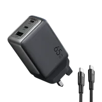 ORAIMO HYPERGAN 65 65W GAN WALL CHARGER KIT WITH 100W CC CABLE | OCW-7652E-116CC