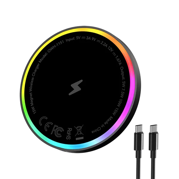 ORAIMO POWERDOCK 15W WIRELESS CHARGING PAD (OWH-1151) | CHROME