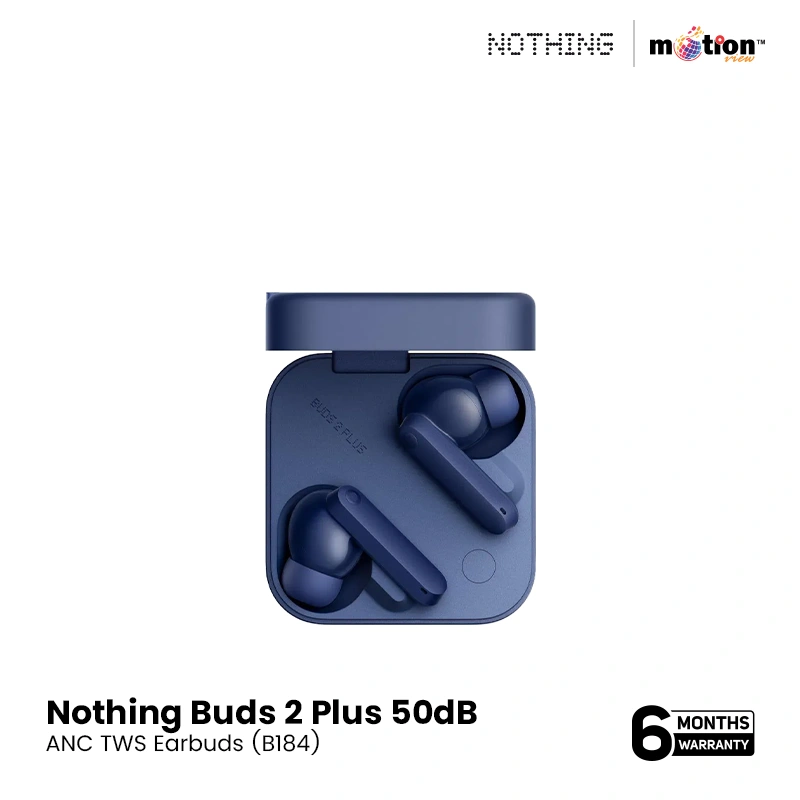 NOTHING BUDS 2 PLUS 50DB ANC TWS EARBUDS (B184) | BLUE