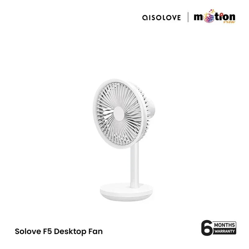 XIAOMI SOLOVE F5 5W 4000MAH RECHARGEABLE DESKTOP STAND FAN