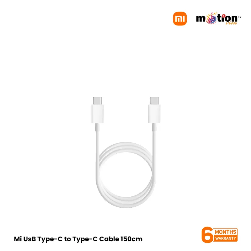 XIAOMI USB TYPE C TO TYPE C CABLE 150CM | WHITE