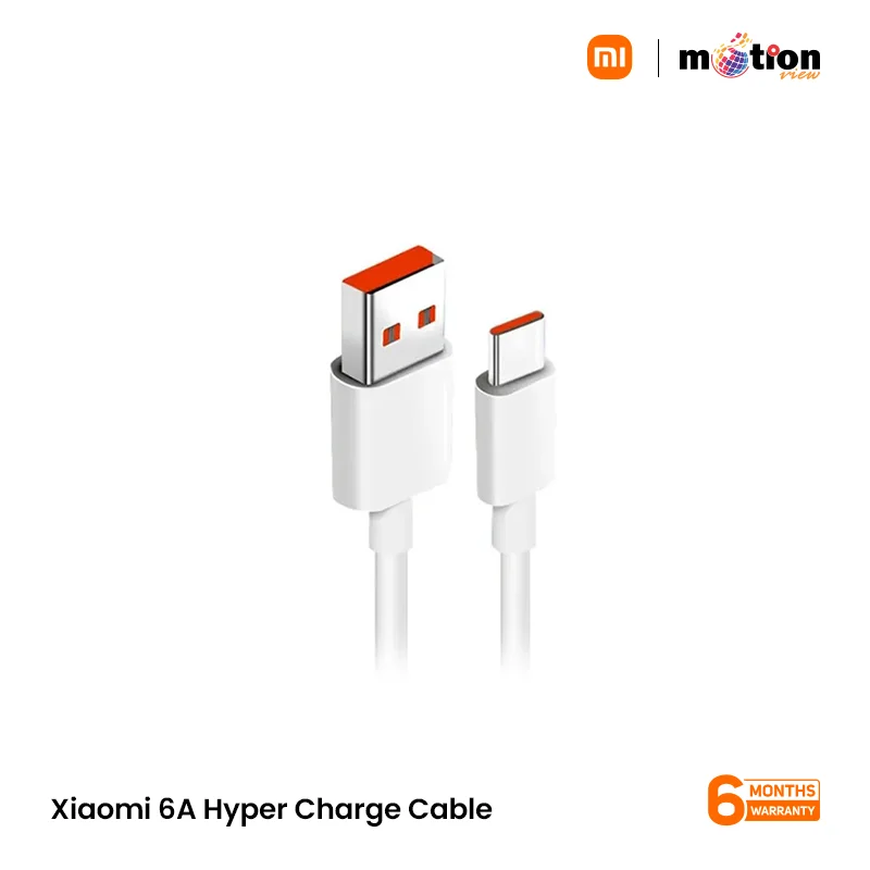 XIAOMI 6A TYPE A TO TYPE C CABLE (NEW) | WHITE