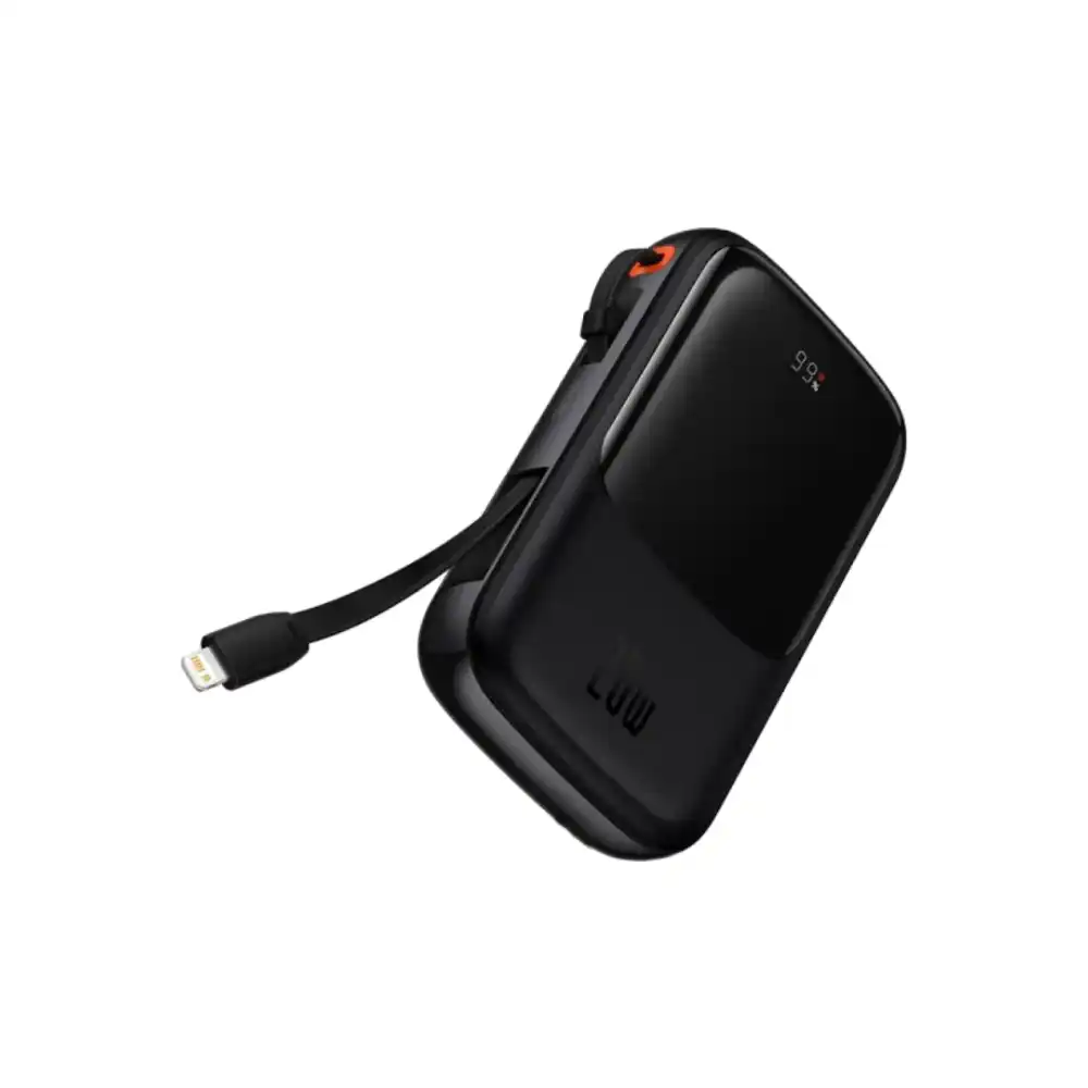 BASEUS POWER BANK 20W 10000MAH IP EDITION | PPQD060001 | BLACK