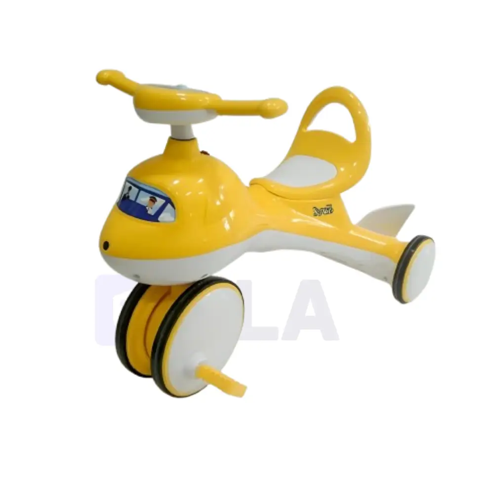 AKIJ PILOT TRI-CYCLE | WHITE & YELLOW
