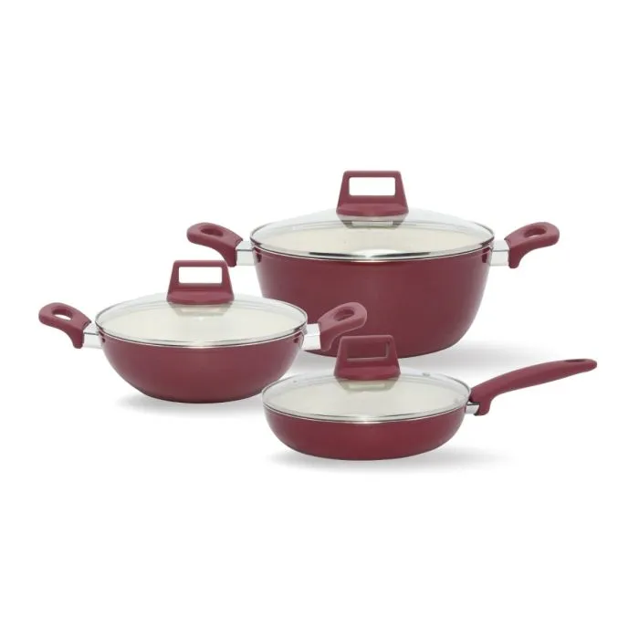 SINGER CERAMIC GRANITE NON STICK COOKWARE GIFTBOX | 5 PCS