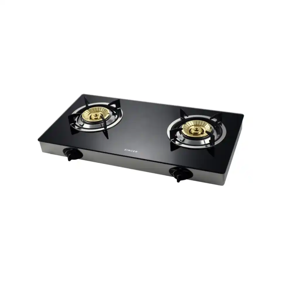 SINGER GLASS TOP GAS BURNER – NG | 24SX2-GT-N