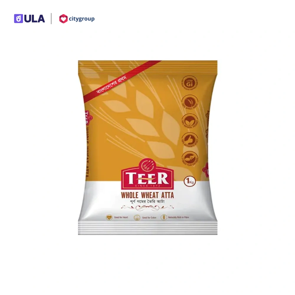 TEER WHOLE WHEAT FLOUR (ATTA) | 1KG | 2KG