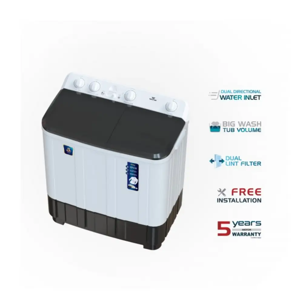 WALTON SEMI AUTOMATIC WASHING MACHINE 10KG | WWM-TWP100S