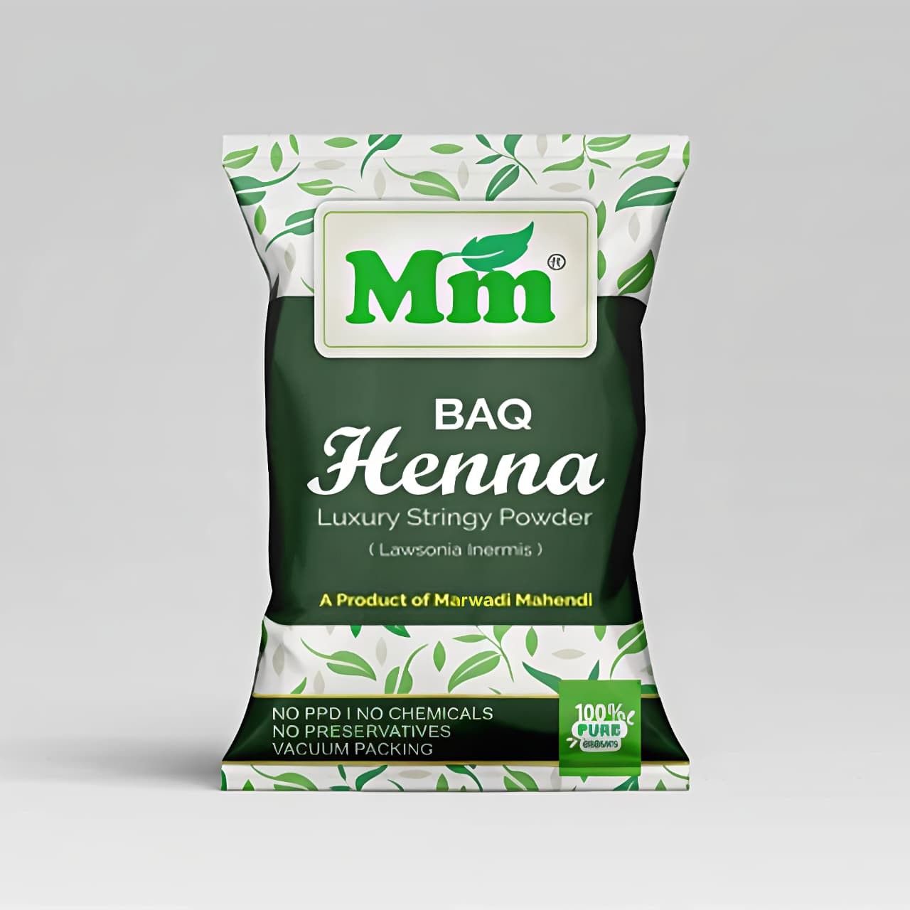 MM BAQ HENNA POWDER 1KG