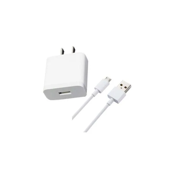 XIAOMI 3A CHARGER WITH MICRO USB CABLE - WHITE