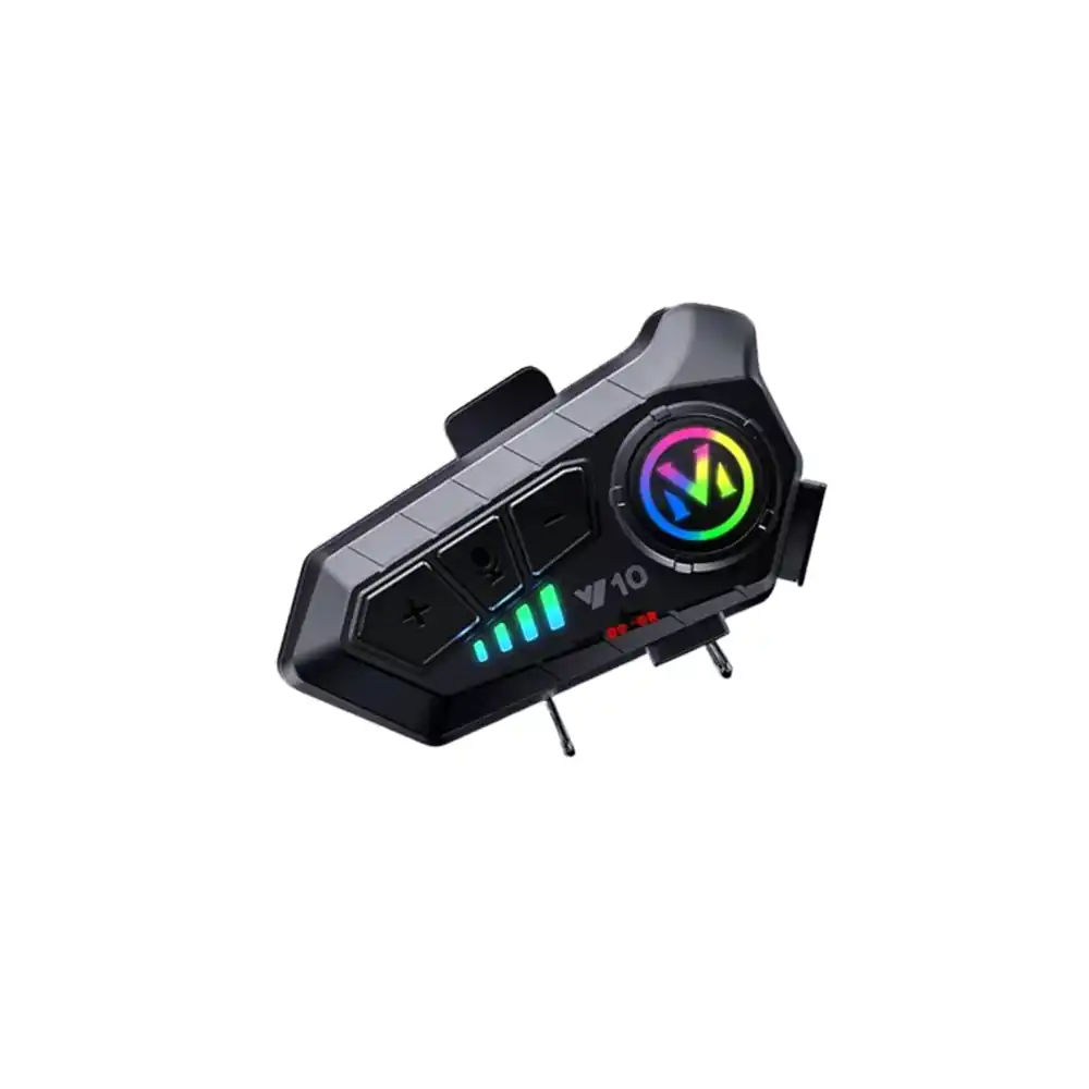 Y10 MOTORCYCLE HELMET BLUETOOTH HEADSET (BLACK 1SET)