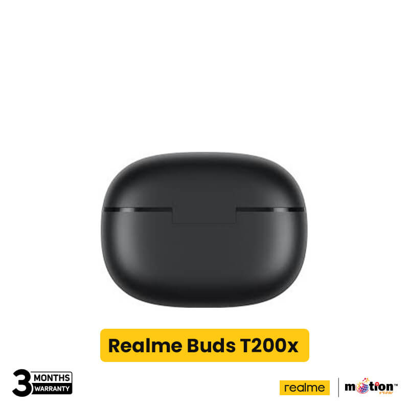 REALME T200X 25DB ANC TRUE WIRELESS EARBUDS | BLACK