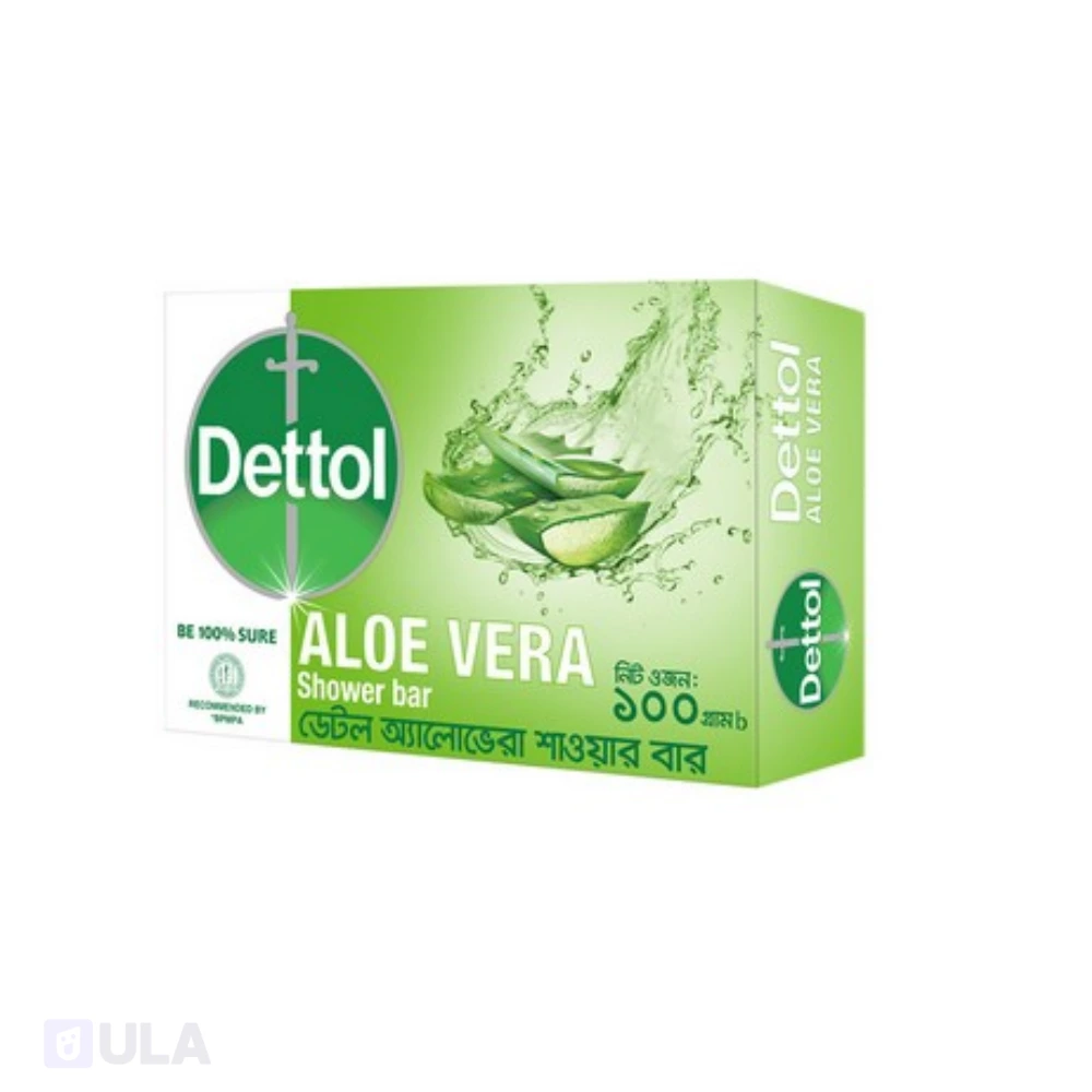 DETTOL ALOE VERA SHOWER BAR 75g | 100g