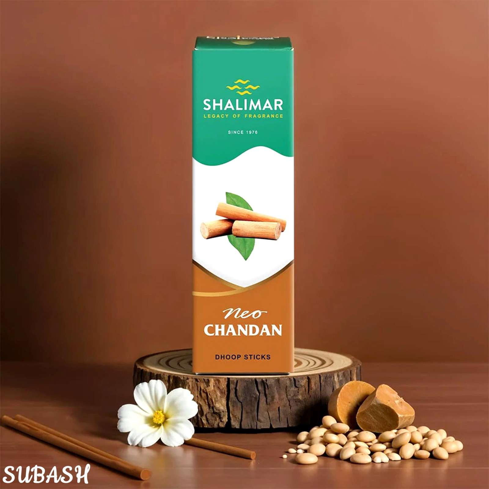 CHANDAN PREMIUM DHOOP STICKS SHALIMAR NEO COLLECTION | 1 PCS (INDIA)