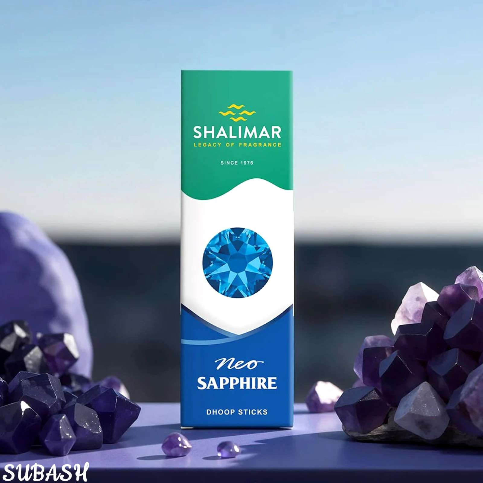 SAPPHIRE PREMIUM DHOOP STICKS SHALIMAR NEO COLLECTION | 1 PCS (INDIA)