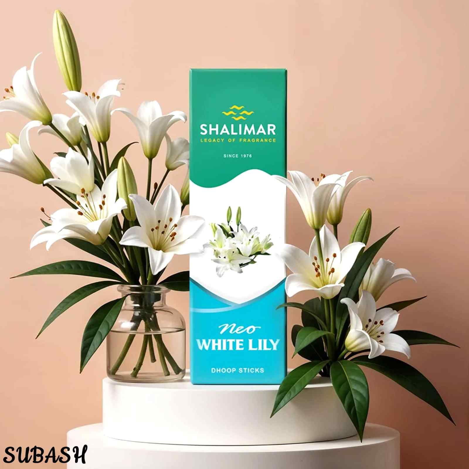 LILY PREMIUM DHOOP STICKS SHALIMAR NEO COLLECTION | 1 PCS (INDIA)