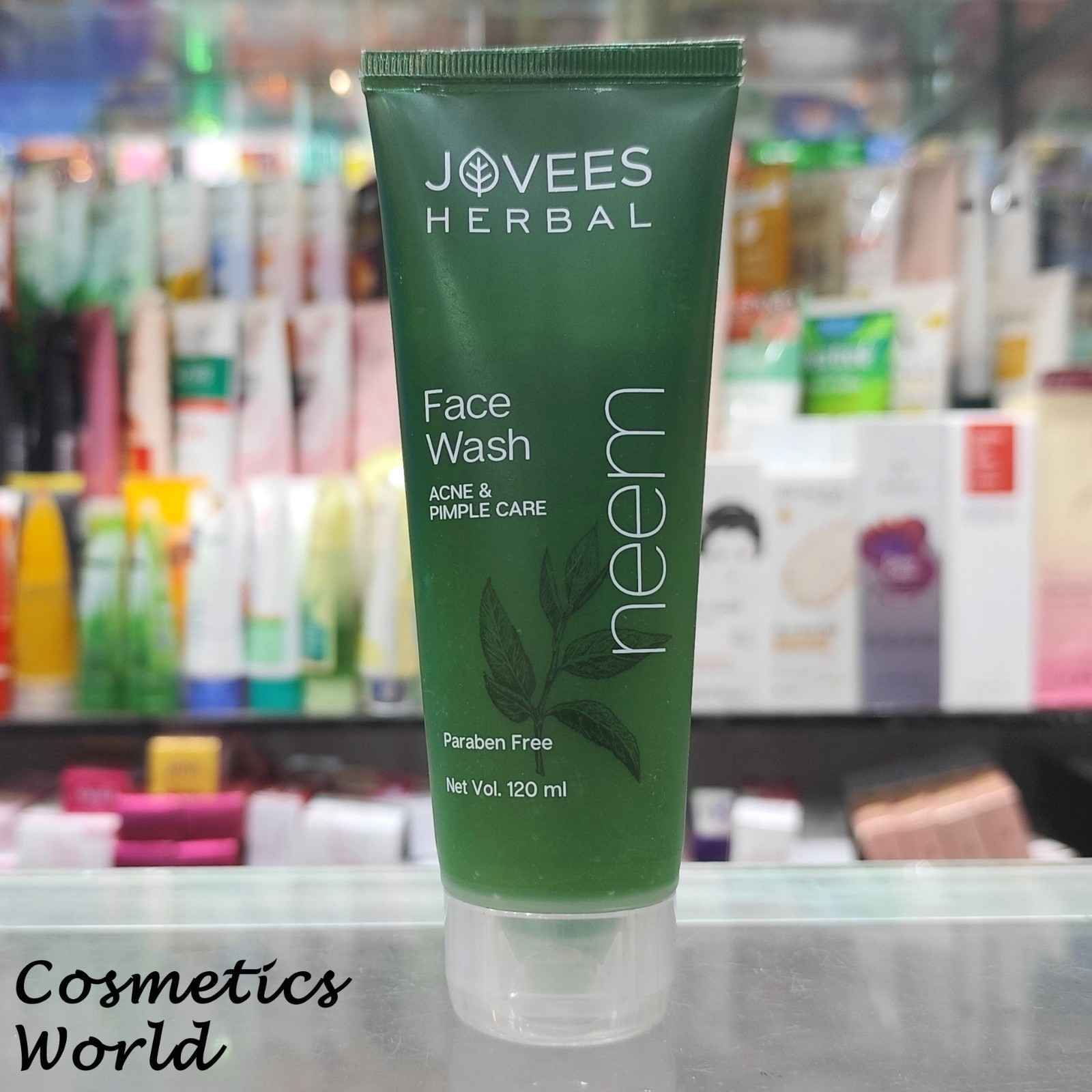 JOVEES HERBAL NEEM FACE WASH FOR ACNE AND PIMPLE CARE SKIN | 120ML (INDIA)