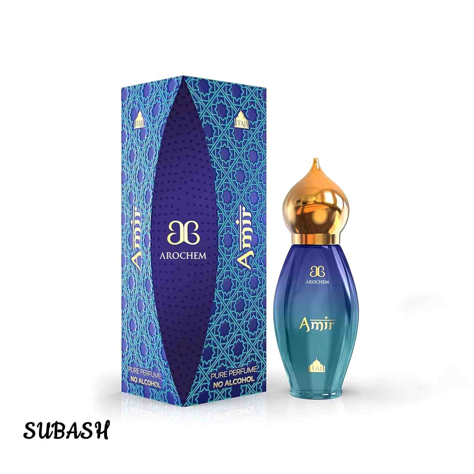 AMIR LUXURIOUS PREMIUM ROYAL PERFUME ATTAR | 9ML  (INDIA)