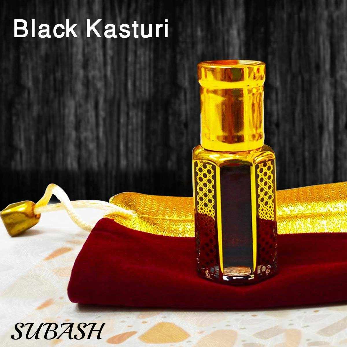 BLACK KASTURI PREMIUM QUALITY LONG LASTING TRADITIONAL ATTAR FOR MEN (UAE)
