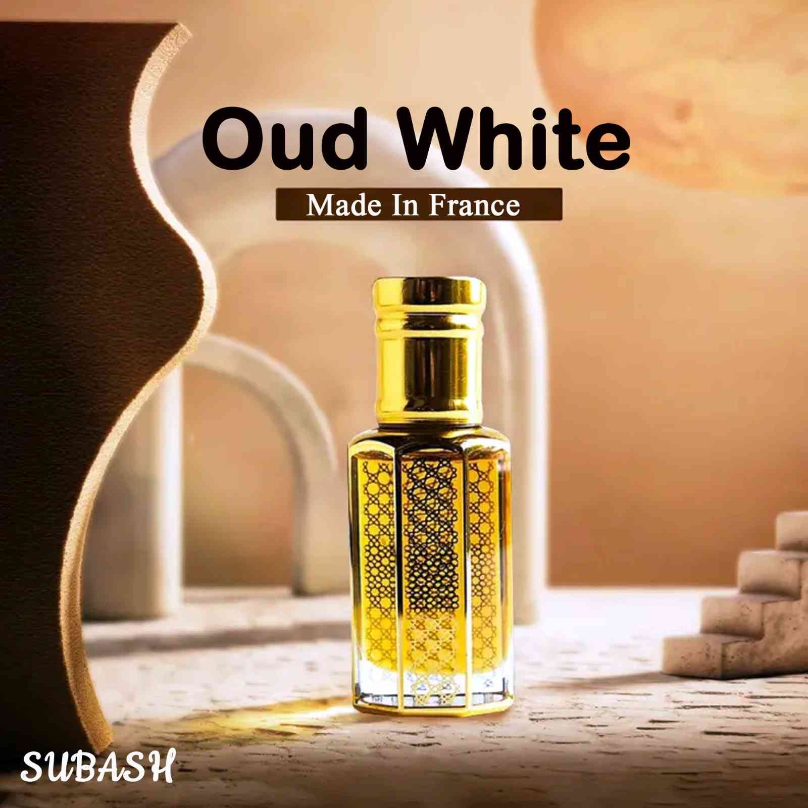 OUD WHITE EXCLUSIVE PREMIUM OUD ATTAR FOR MEN