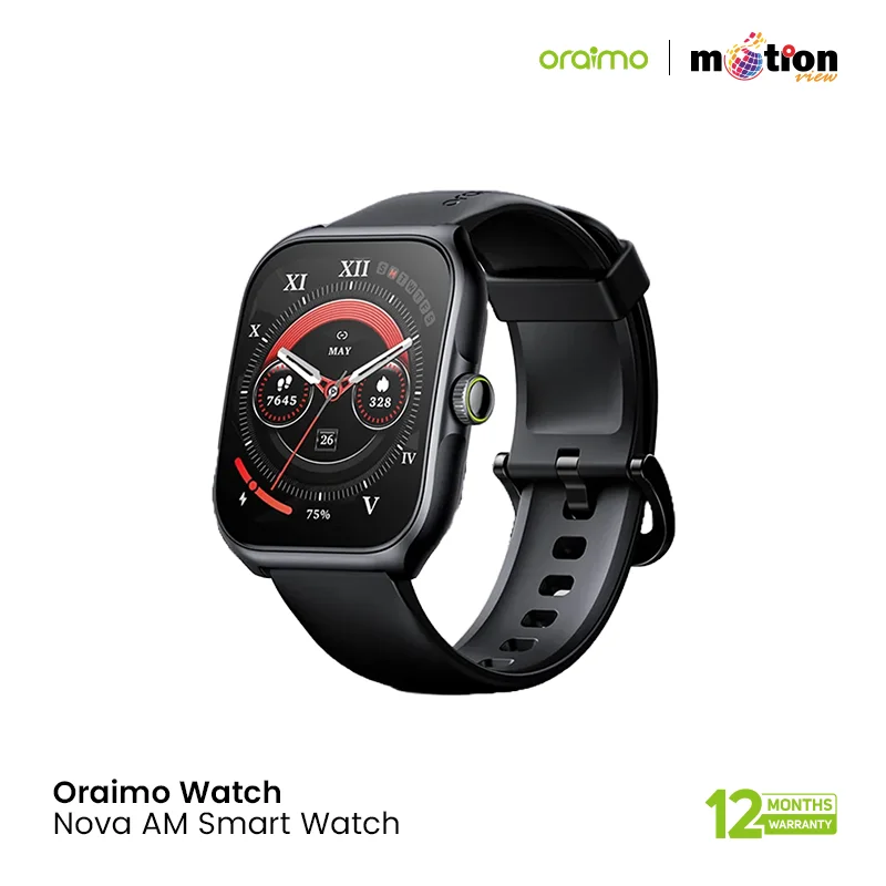 ORAIMO NOVA AM 2.1" AMOLED BT CALLING SMART WATCH (OSW-812) | LIGHTCHROME